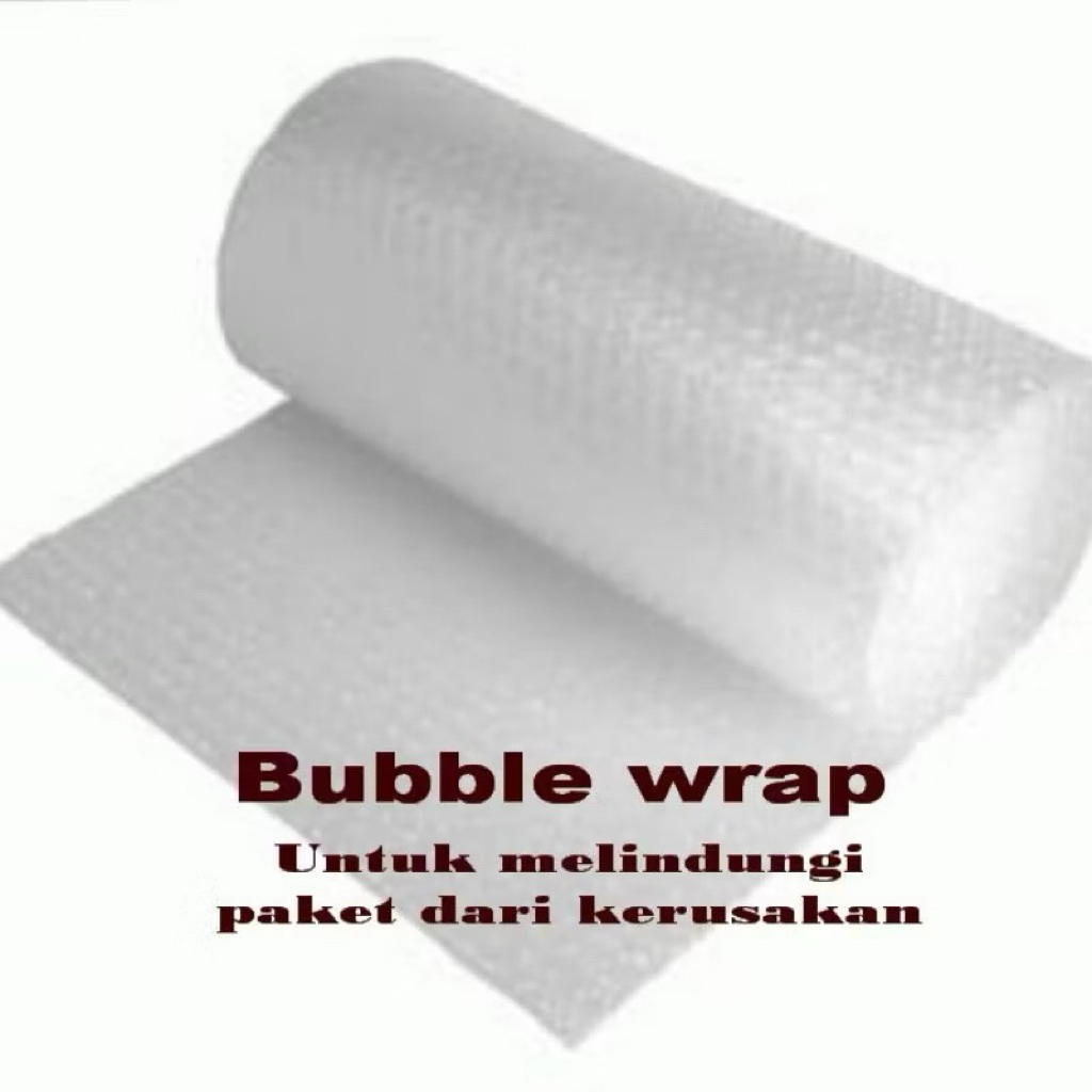 

Bubble warp tambahan packing supaya lebih aman