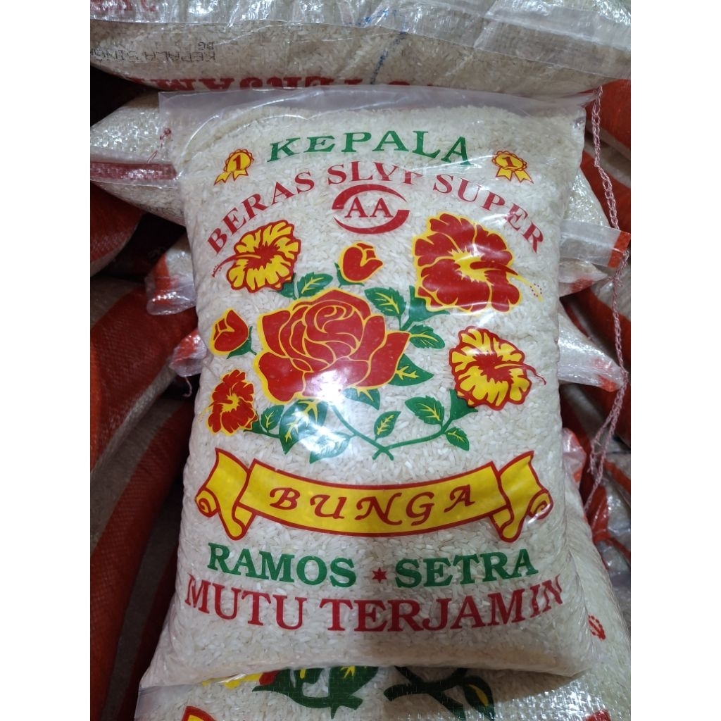 

Beras Cap Bunga Ramos Setra Pulen 5kg