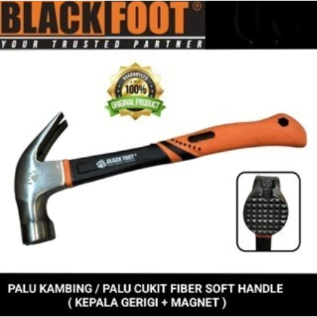 blackfoot palu kambing / palu cukit 12oz heavy duty kepala besi baja anti pecah jaminan asli origina