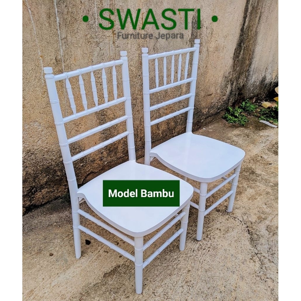 Swasti Furniture - Kursi Tiffani Bambu / Kursi Akad / Kursi Pelaminan / Kursi Tifani Tiffani Tiffany
