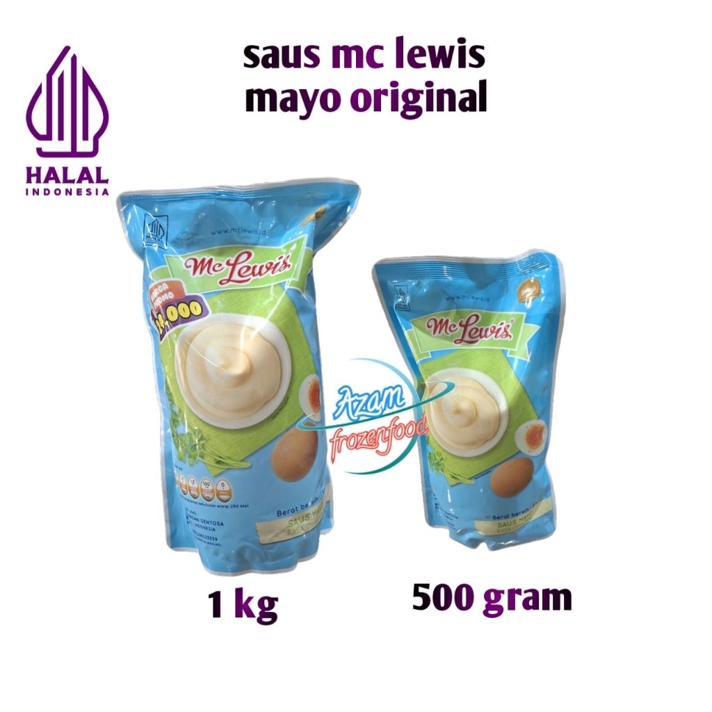 

Mc Lewis Mayonaise original 500gr & 1kg
