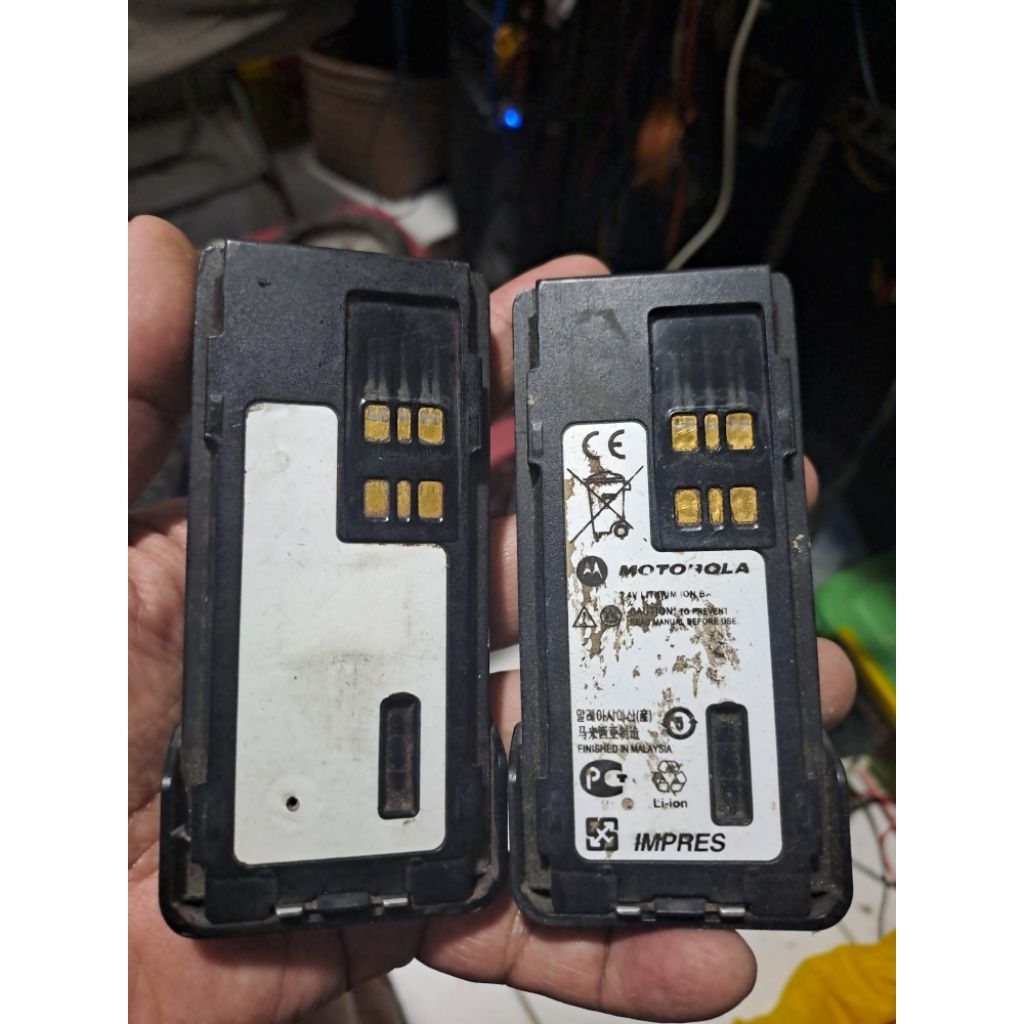 BATTERY HT MOTOROLA XIR8668 BATERAI MOTOROLA ATS2500i RUSAK