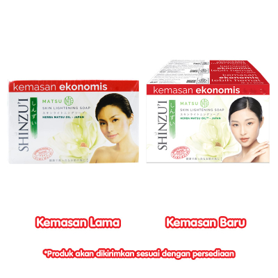 Sabun Mandi Batang Shinzui 80gr isi 3 / Sabun Mandi Shinzui Batang