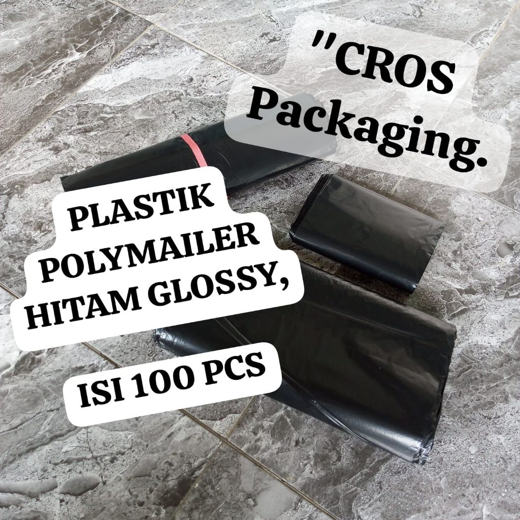 

PLASTIK POLYMAILER, WARNA HITAM SUPER GLOSSY PAKE BANGET, ISI 100 PCS, HARGA MURAH, MUTU DAN KUALITAS TERJAMIN