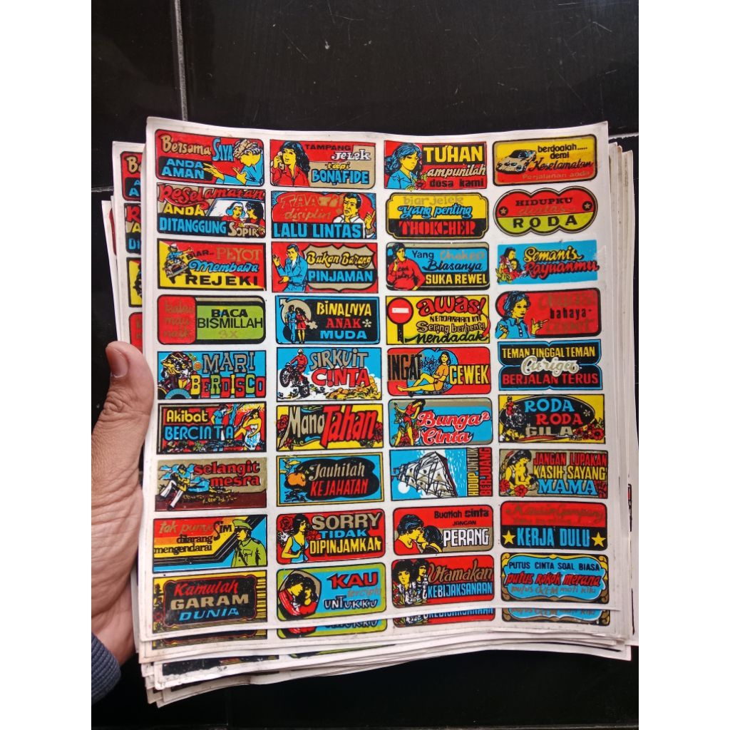 

Stiker Jadul - Stiker Lawas - Stiker Lucu - Stiker jaman Dulu