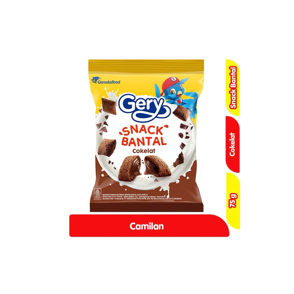 

GERY SNACK BANTAL COKELAT 75 gram