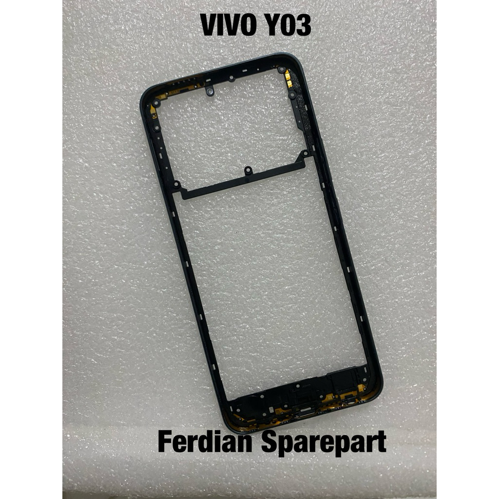TULANG TENGAH BEZEL VIVO Y03 / Y03T BEZZEL - RANGKA CASING