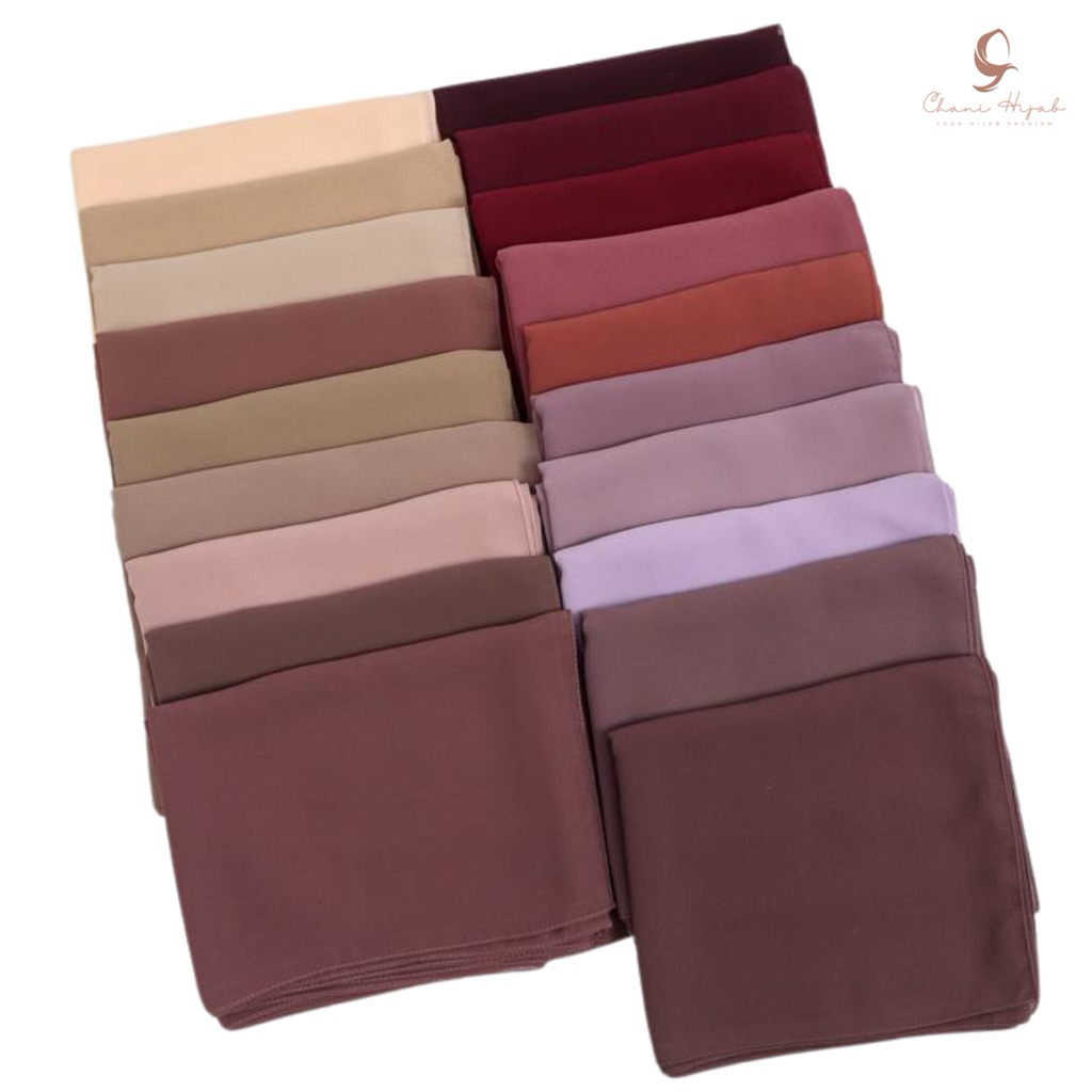 Chani Hijab – Aisyah Pashmina Basic Premium || Free Pouch