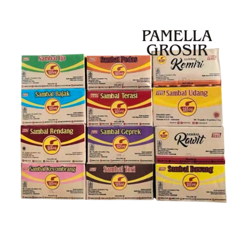 

SAMBAL ULEG FINNA 1 DUS ISI 10 PAK VARIAN LENGKAP