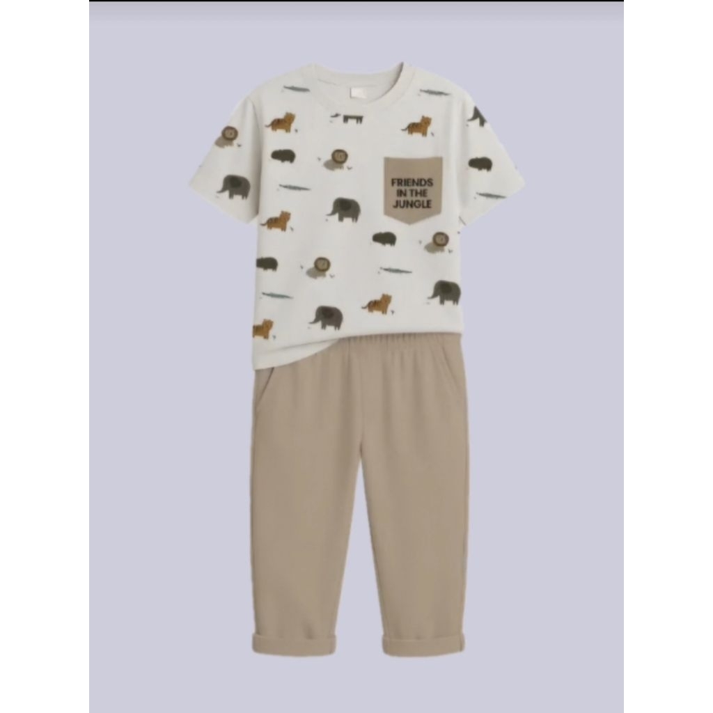 SETELAN HM BOY 2Y-5Y JUNGLE