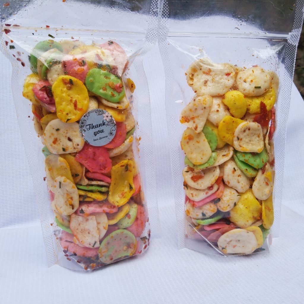 

SEBLAK KERING / KRUPUK BANTET DAUN JERUK 250gr