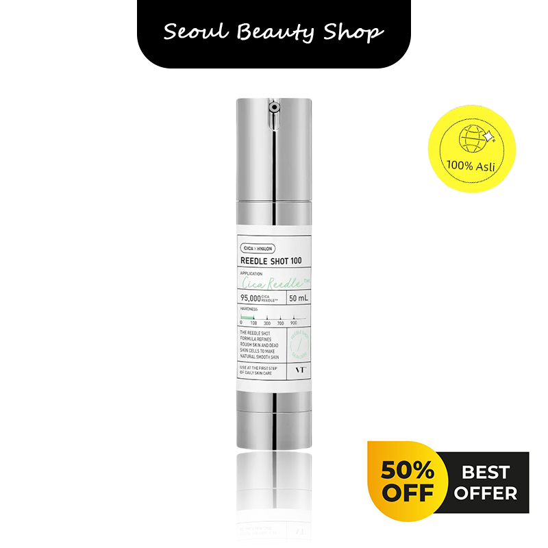 [READY] VT COSMETICS CICA REEDLE SHOT ESSENCE 50 100 300 700 1000 PDRN COLLAGEN VITA LIGHT RETI A PR