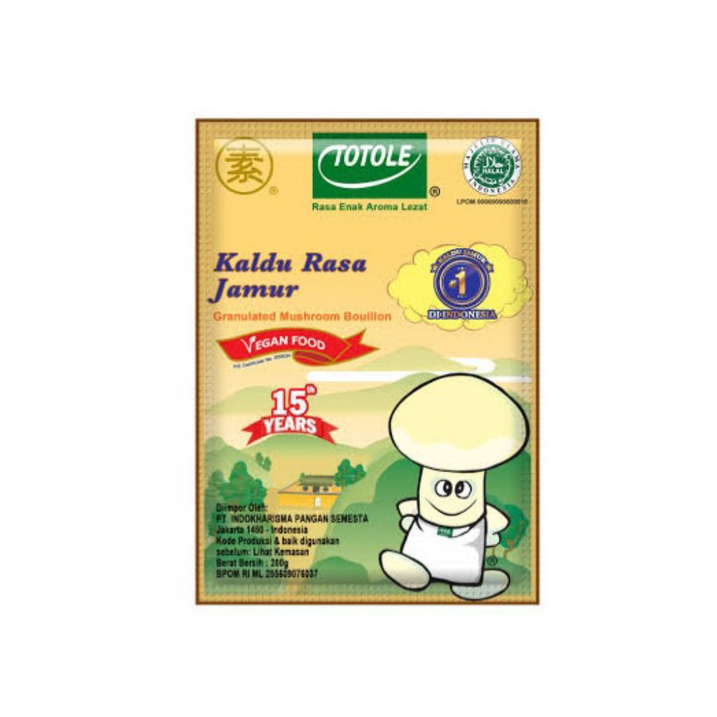 

Totole Kaldu Jamur 40gr
