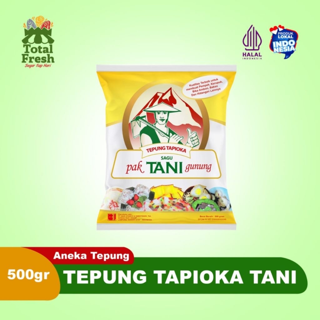 

Tepung Tapioka Cap Pak Tani Gunung