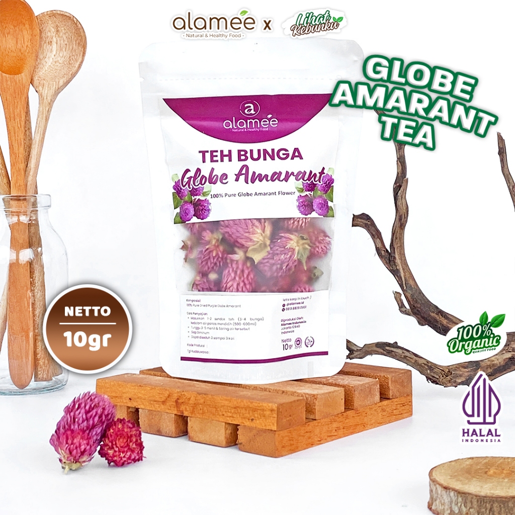

Teh Bunga Globe Amaranth Tea Herbal Kering Organik Herbal Organic Dried Flower 10 Gr LIHAT KEBUNKU