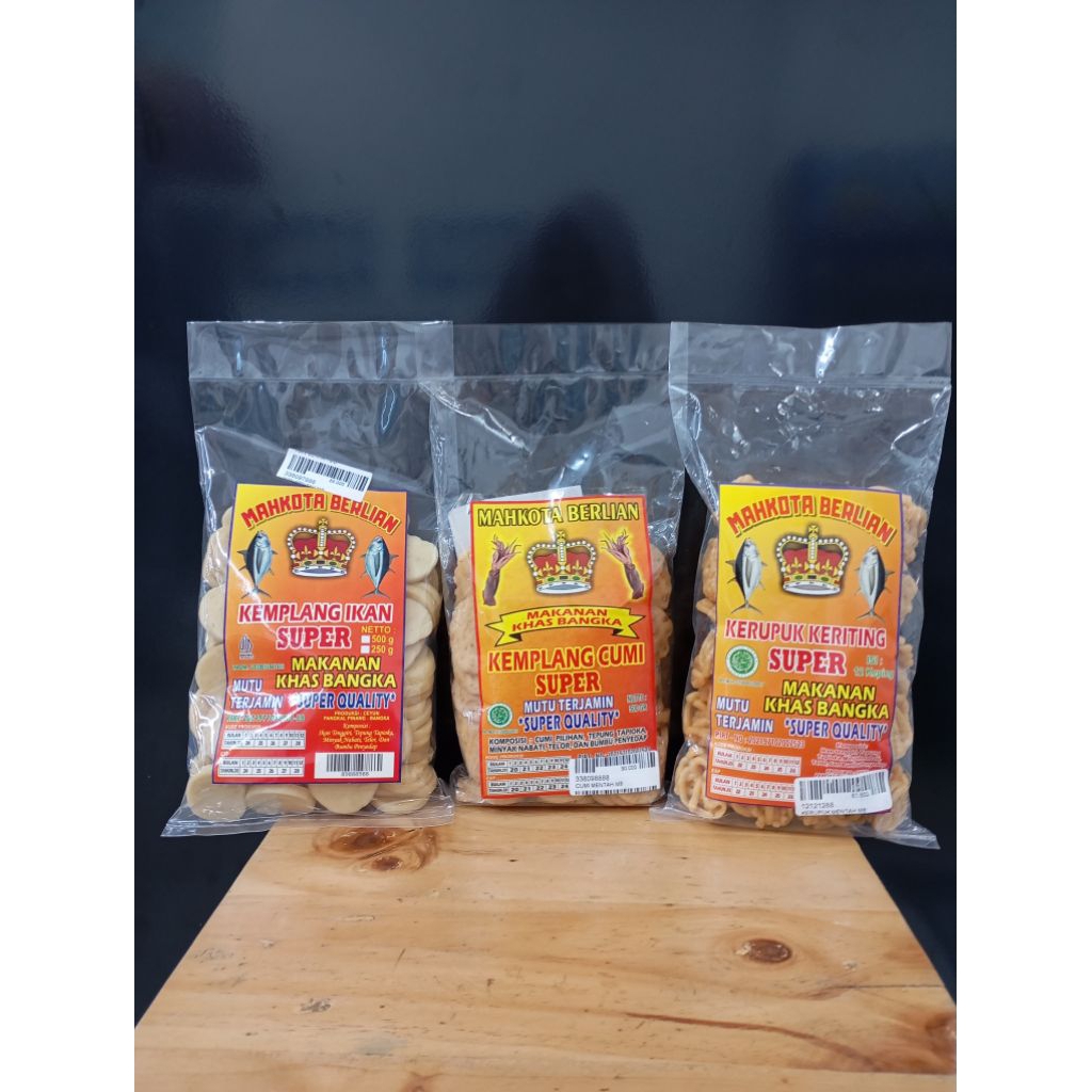 

KEMPLANG/KERUPUK MENTAH MB 500GR