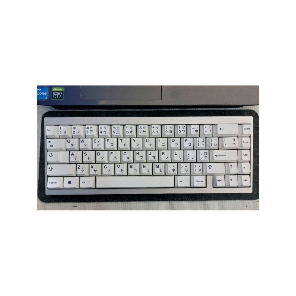 Mechanical keyboard QK65V2 classic Anodized first light