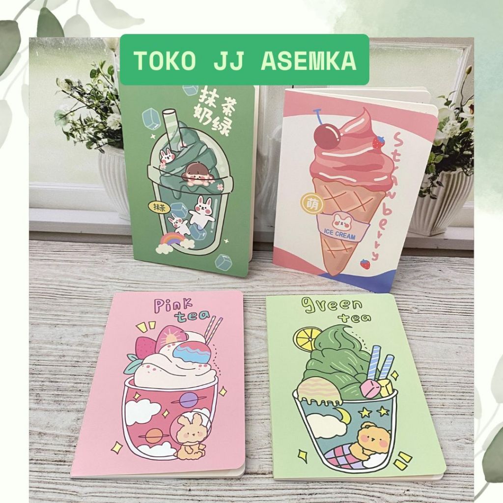 

BUKU STRANDAR A5 MINUMAN KELINCI BOBA KARAKTER ALAT TULIS SEKOLAH MURAH