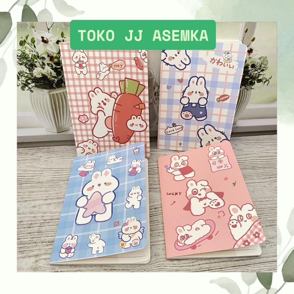 

BUKU STANDAR A5 KOTAK KELINCI KARAKTER ALAT TULIS SEKOLAH MURAH