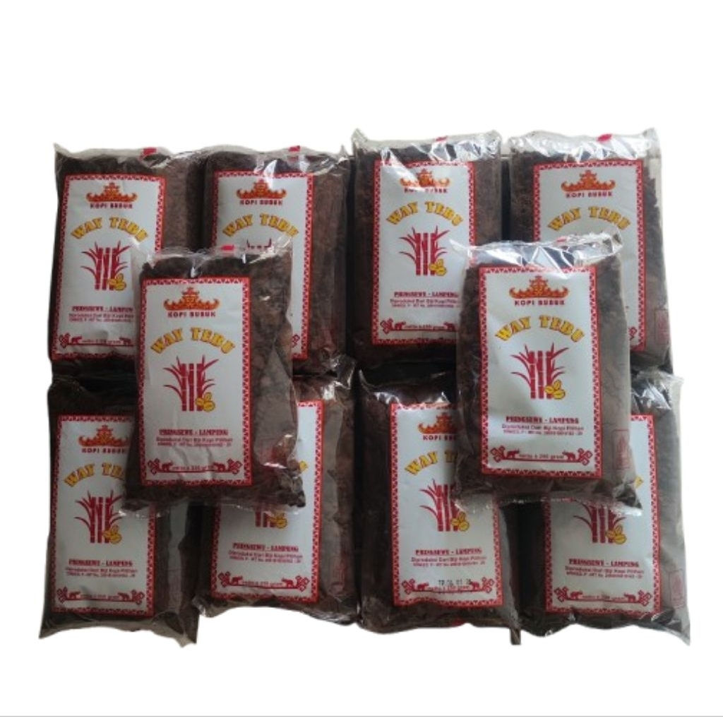 

(10 Bungkus) Kopi Way Tebu Asli Lampung 250 gram