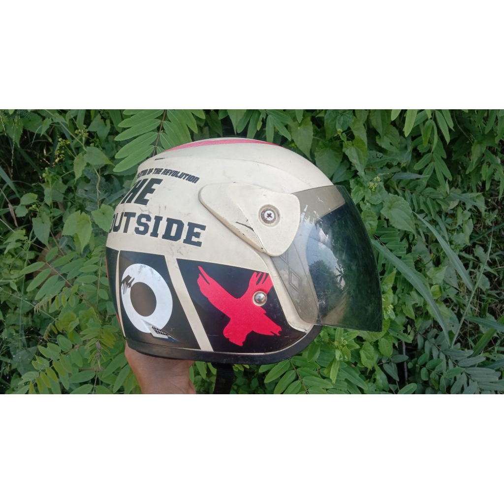 helm GM murah helm half face murah helem bekas helm seken