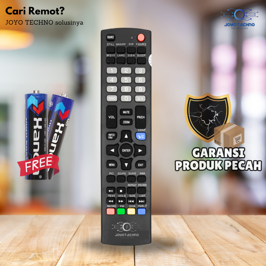 Remote untuk TV Polytron LCD LED PLD 24V1853 CINEMAX / BAZZOKE / XCEL 32T7511