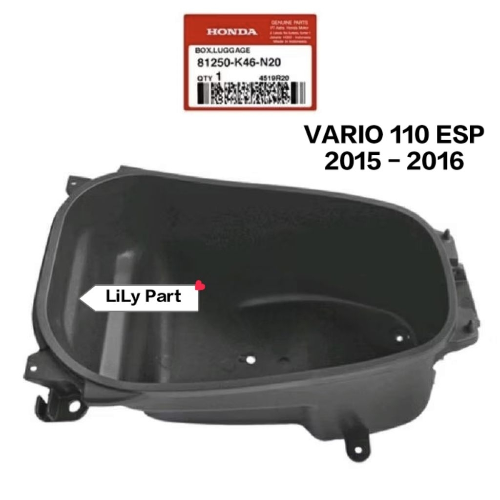 81250-K46-N20 Box Luggage / Box Barang VARIO 110 ESP 2015 - 2016
