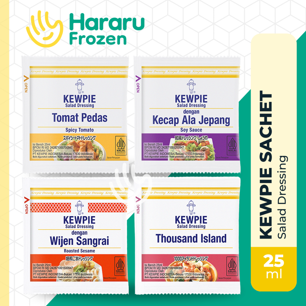 

Kewpie Salad Dressing Sachet 25 ml