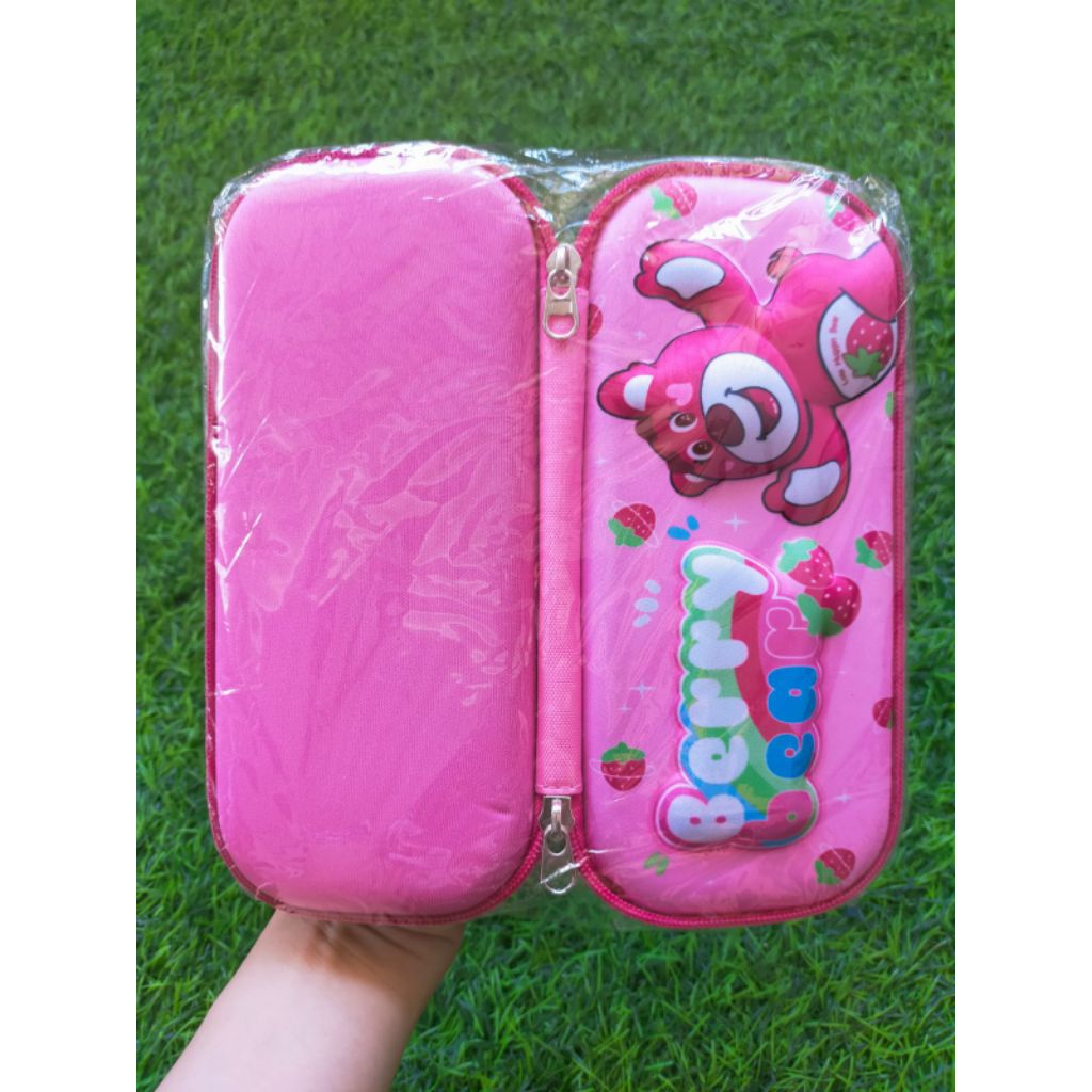 

[AJS] Tempat Pensil 3D Kotak Pensil Berry Bear Kartun Anak Perempuan