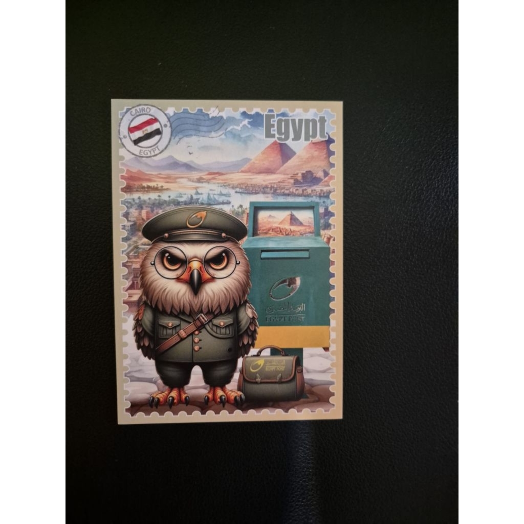 

kartu pos wonderpost mesir/egypt postcard