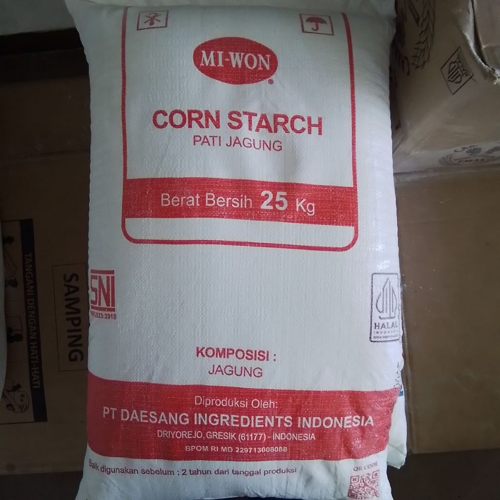 Miwon Tepung Maizena 25kg 1 Karung