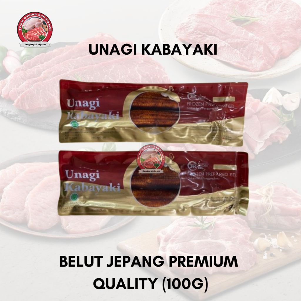 Unagi Kabayaki/ Belut Jepang Prmium Quality (100gr)