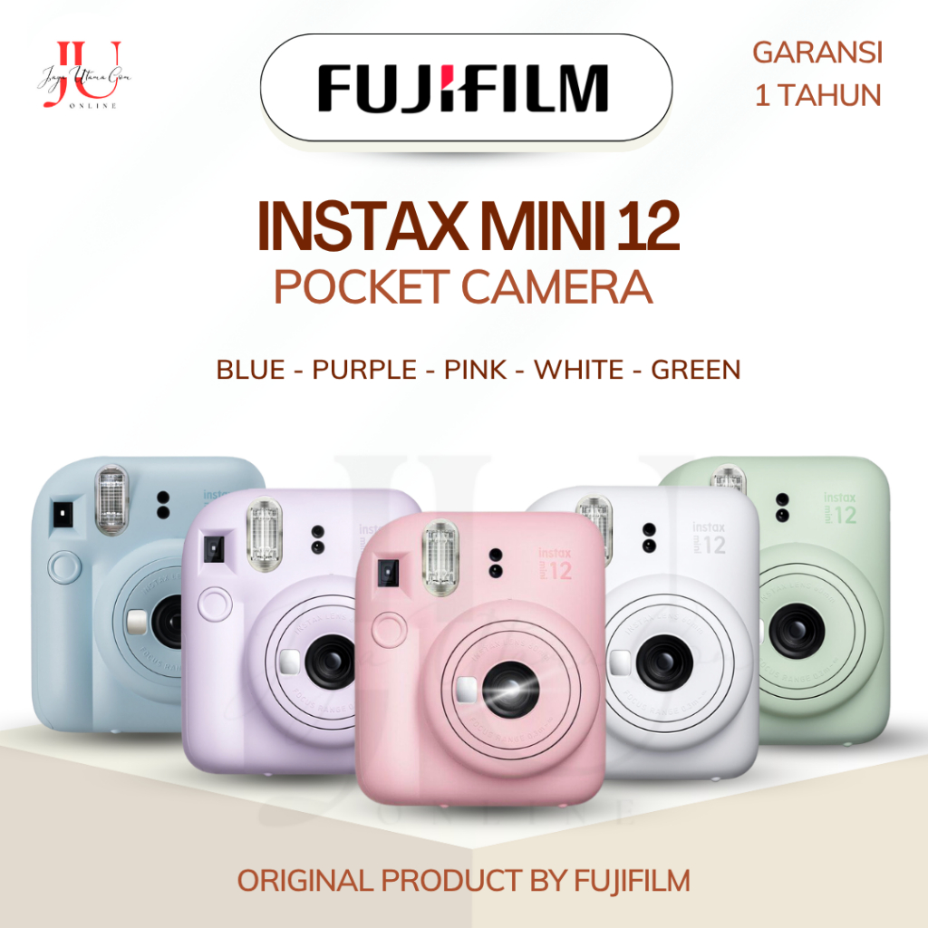 Fujifilm Instax Camera Mini 12 Instant Camera Original