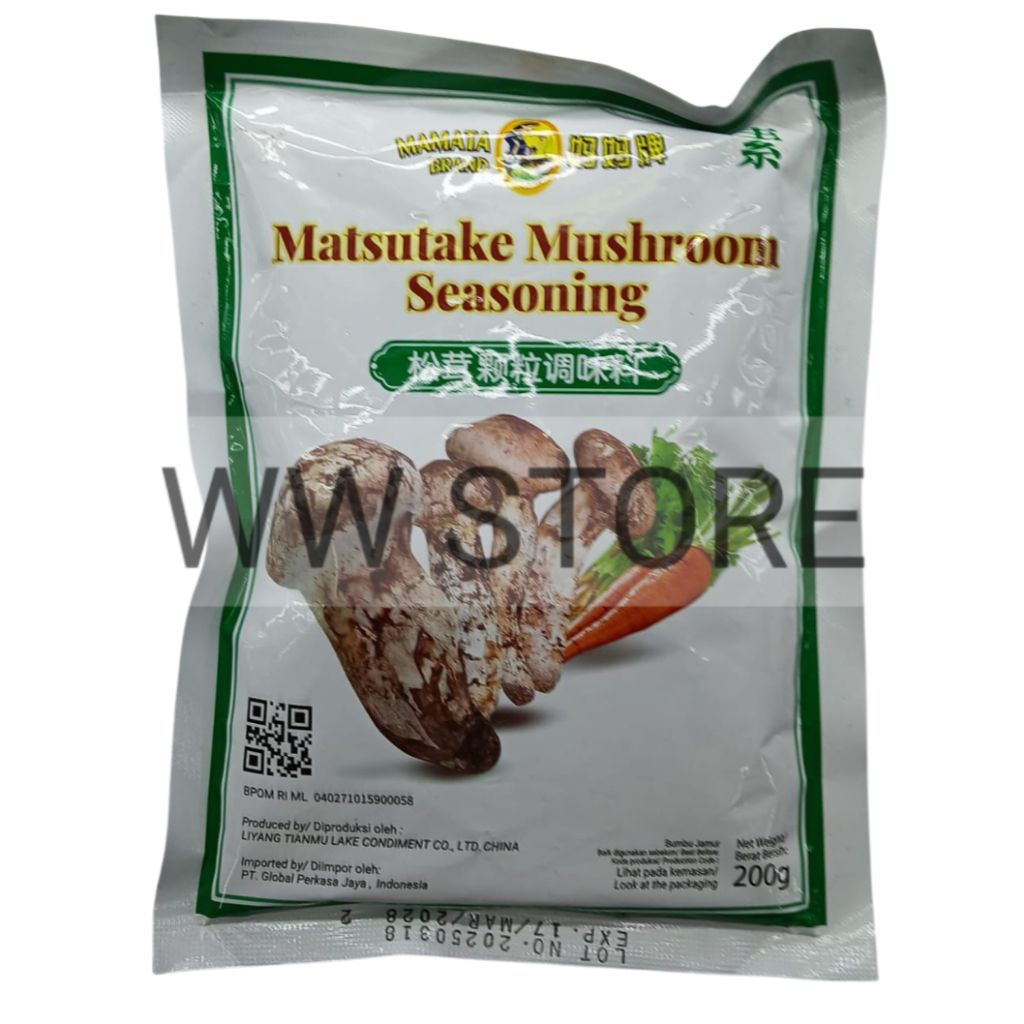 

Bumbu jamur MAMATA BRAND Matsutake Mushroom Seasoning 200g