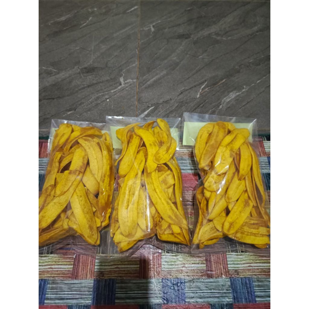 

keripik pisang manis 200g gurih, renyah mantap
