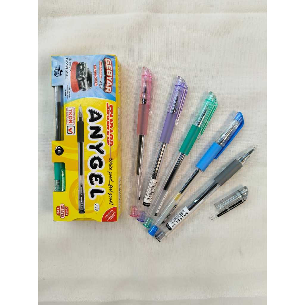 

1 PCS PEN GEL ANYGEL STANDARD/ BALLPOINT / PEN GEL / PENA / STANDARD ANYGEL