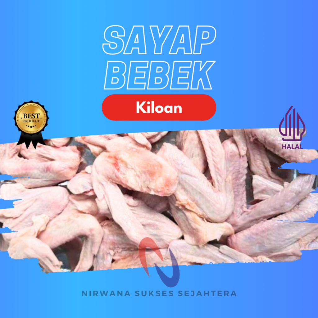 

SAYAP BEBEK PEKING / PEKING DUCK WING (KILOAN)
