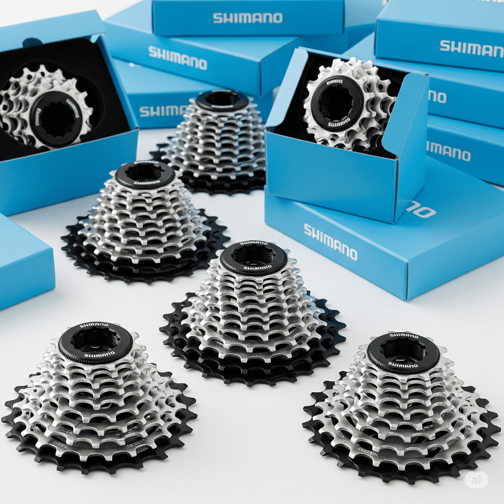 SPROCKET CASSETTE SHIMANO BERBAGAI UKURAN DAN SPEED SEPEDA GUNUNG MTB HG400 HG50 TZ500 M5100 HG31 HG