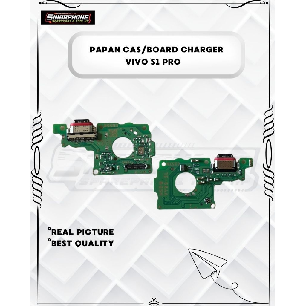 PAPAN CAS/BOARD CHARGER VIVO S1 PRO/Z1 PRO/X50 PRO/T1 5G