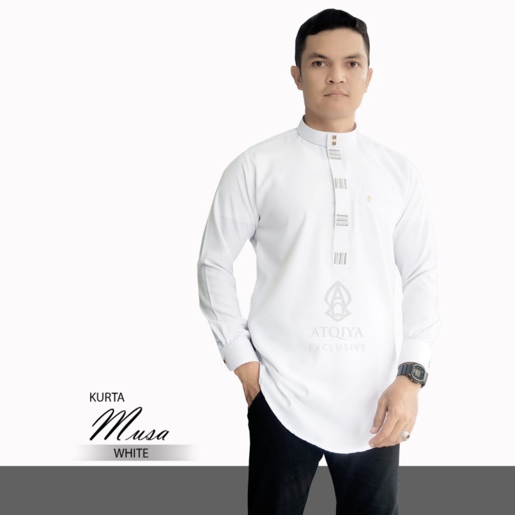 Kurta Musa/Kurta Atqiya/Atasan Panjang/Atqiya Exclusive/Terbaru