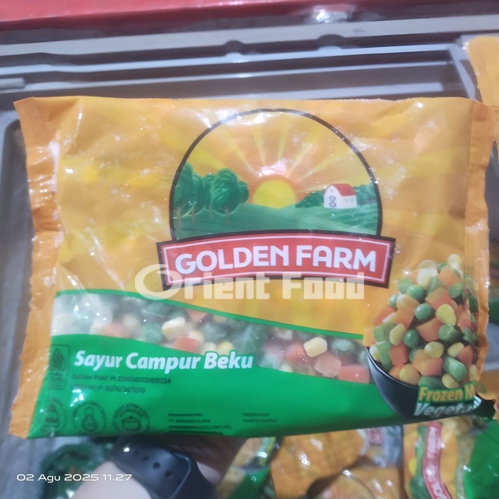 

Golden Farm MIX VEGETABLE 500gr SAYUR CAMPUR Beku