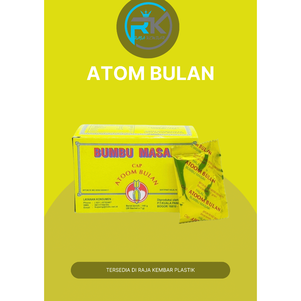 

BUMBU ATOM BULAN 1 BOX ISI 20 PCS
