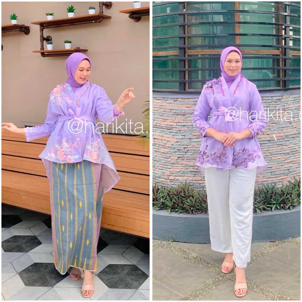 BAJU BODO ORGANZA BUNGA (atasan)