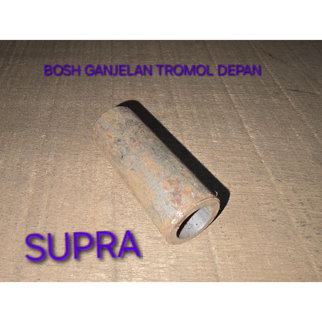 Bosh ganjelan Tromol Depan Supra bos pipa