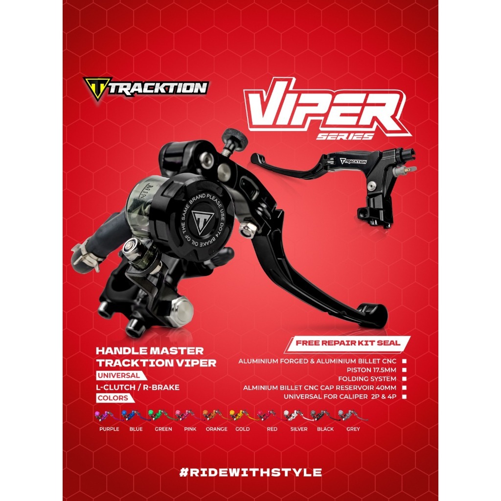 HANDLE MASTER PUMP RADIAL TRACKTION VIPER ORIGINAL