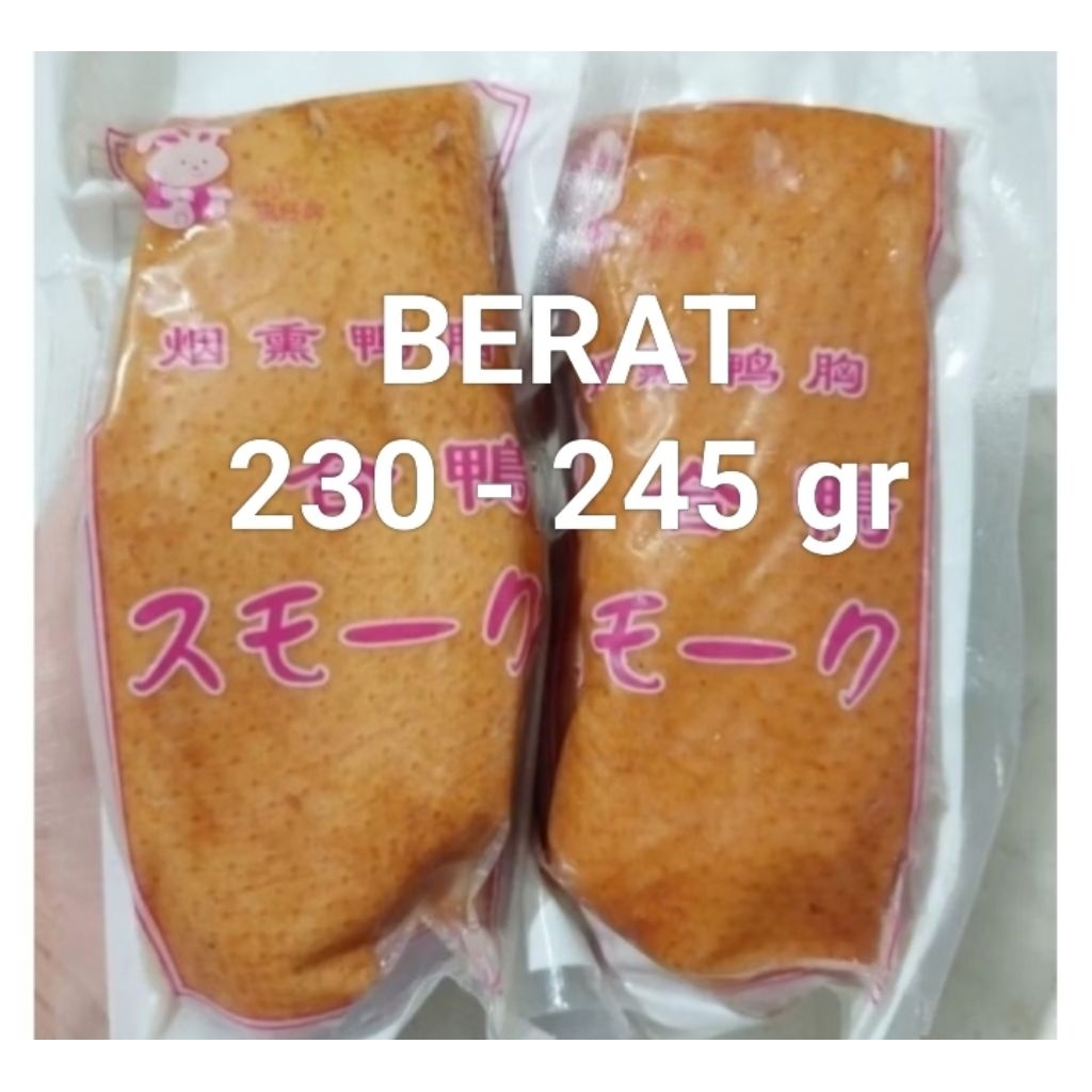 

Smoked Duck Daging Bebek Asap Berat 230-245gram