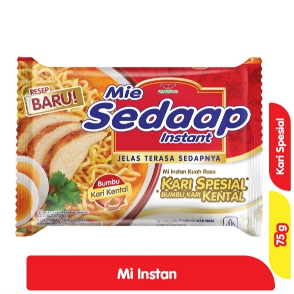 

Sedaap Mie Instant Kari Spesial 75 g