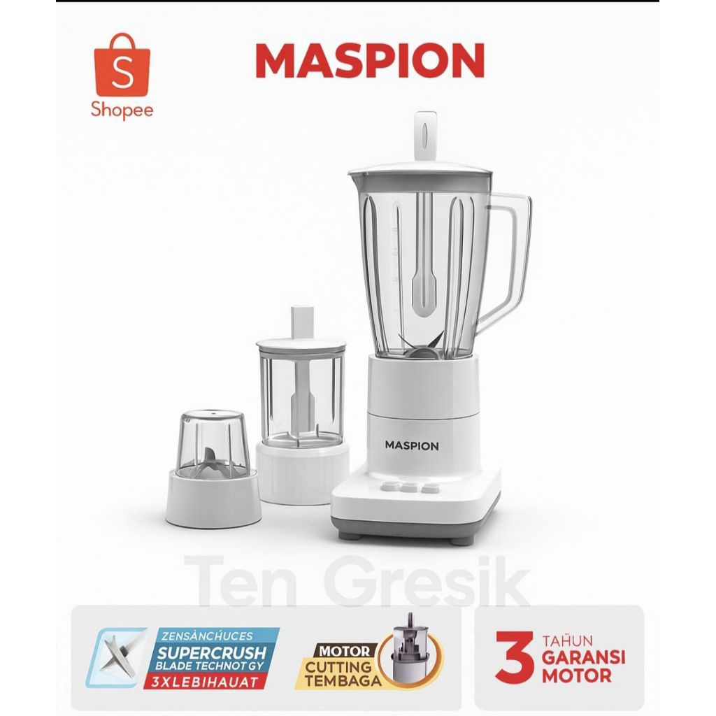 Blender Maspion 3 in 1 MT 1273 PL