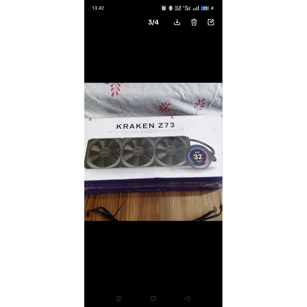 NZXT Kraken z73 lcd display