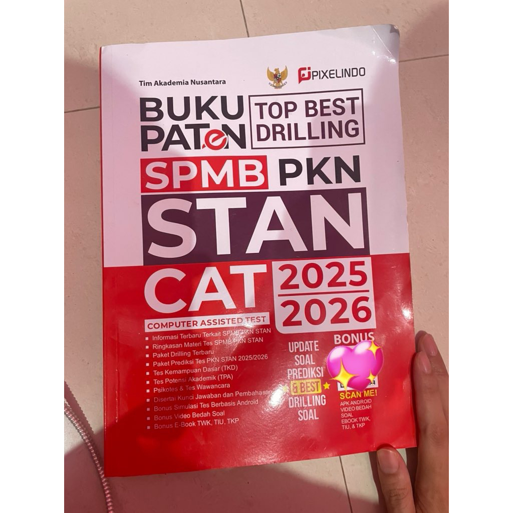 Preloved Buku Paten SPMB PKN STAN 2025/2026
